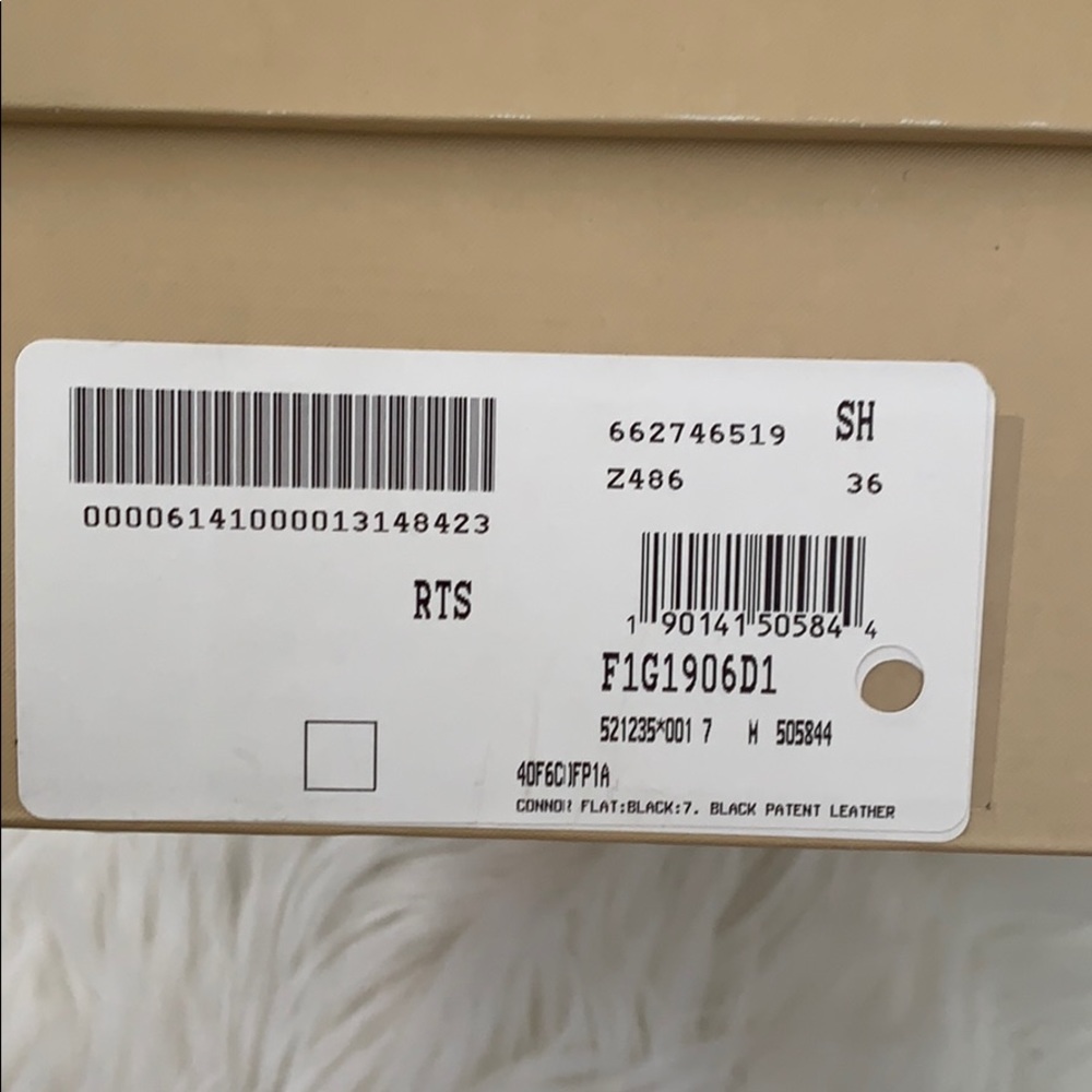 Michael Kors Black Glossy Connor Flats - Picture 5 of 5